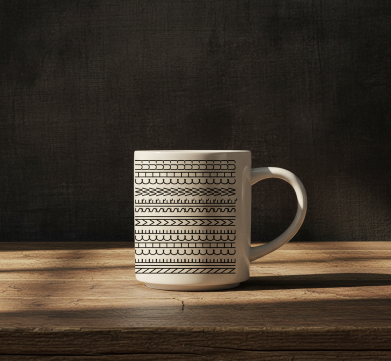 kubek z ukrytym napiem