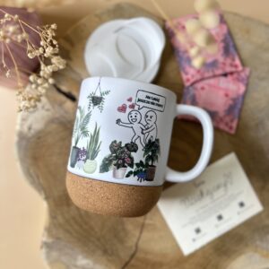 Kubek z nadrukiem humorem dla miłośnika roślin - prezent dla kolekcjonera ogrodnika na parapetówkę 330 ml