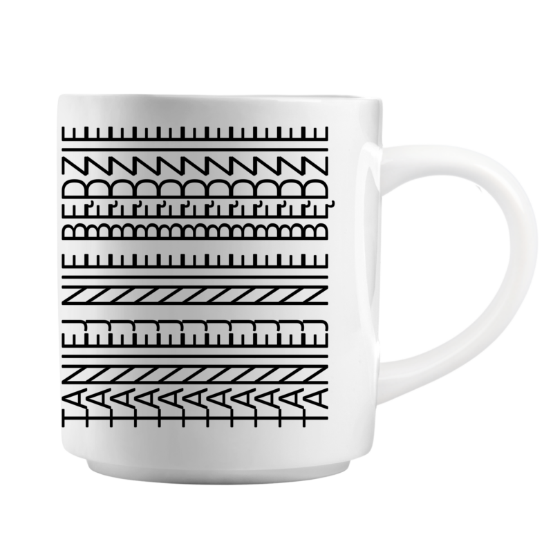 kubek z ukrytym napisem