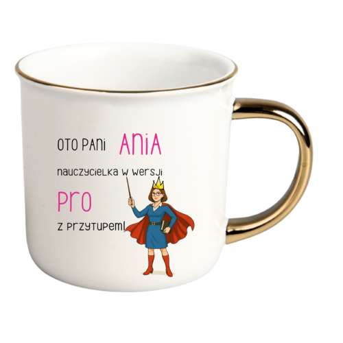 kubek dla nauczycielki