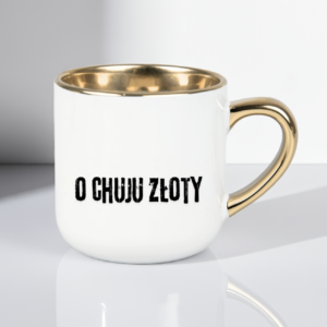 kubek o chuju złoty