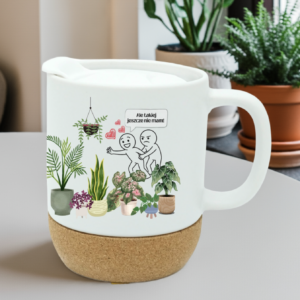 Kubek z nadrukiem humorem dla miłośnika roślin - prezent dla kolekcjonera ogrodnika na parapetówkę 330 ml