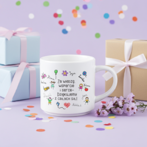 Kubek dla nauczyciela, wychowawcy, Dzień Nauczyciela - idealny pełen emocji upominek PREZENT - personalizacja