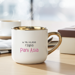 Kubek dla nauczyciela, wychowawcy, Dzień Nauczyciela - idealny pełen emocji upominek - personalizacja