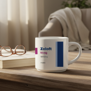 Kubek terapeutyczny 330 ml biały – śmieszny kubek z nadrukiem | Prezent dla lekarza i psychologa | Różne rodzaje