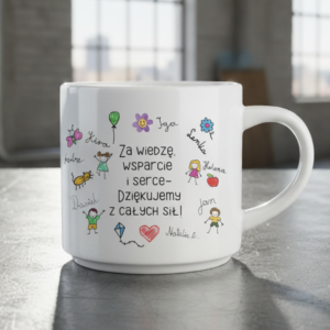 Kubek dla nauczyciela, wychowawcy, Dzień Nauczyciela - idealny pełen emocji upominek PREZENT - personalizacja