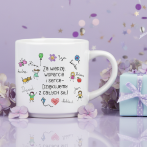 Kubek dla nauczyciela, wychowawcy, Dzień Nauczyciela - idealny pełen emocji upominek PREZENT - personalizacja