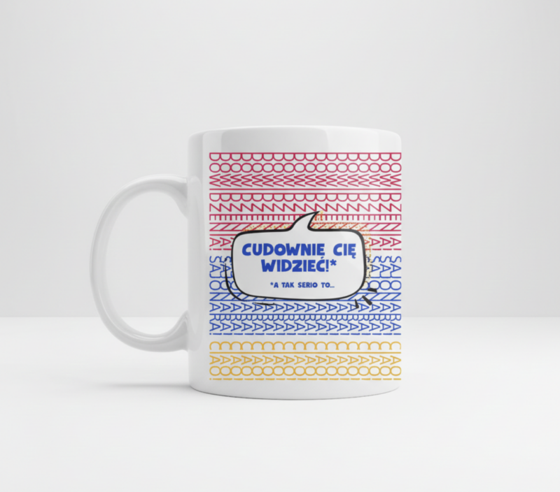 kubek z ukrytym napisem