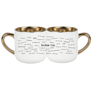 kubek z napisem kocham cię