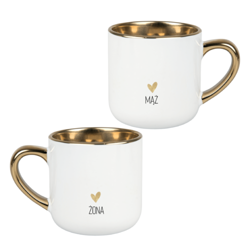 zestaw kubków na ślub