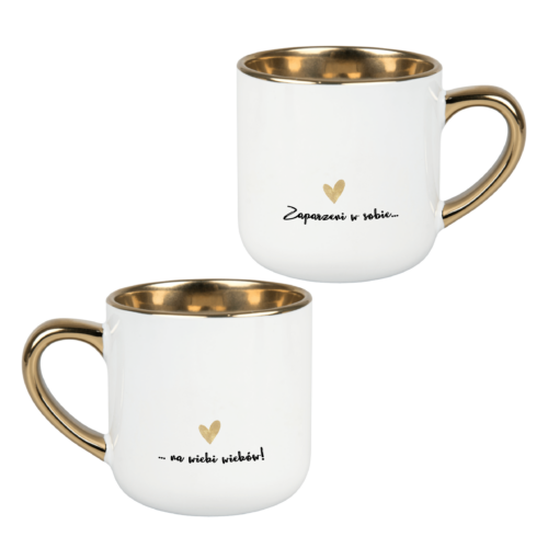 zestaw kubków na ślub