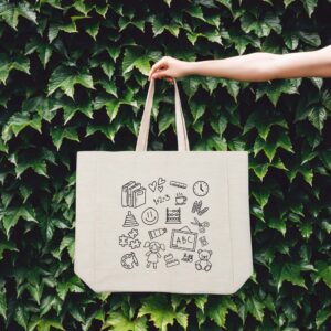 Torba dla przedszkolanki, nauczycielki - do pracy, praktyczna, stylowa, idealna na prezent!