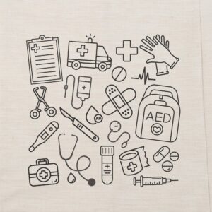 Torba dla pielęgniarki, położnej, lekarki - do pracy, praktyczna, stylowa, idealna na prezent!