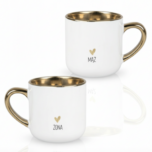 zestaw kubków na ślub