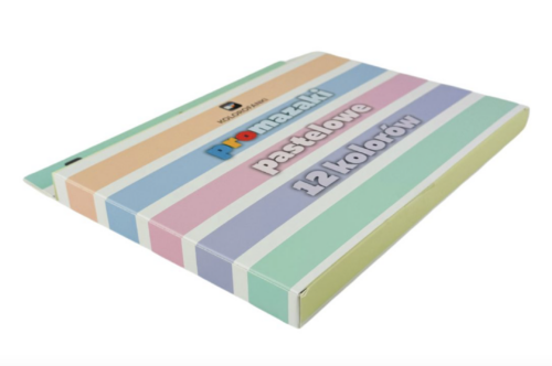 pastelowe markery pisaki