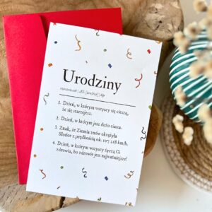 kartka urodzinowa