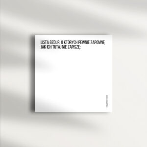 karteczki do notowania