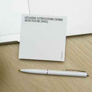 karteczki do notowania