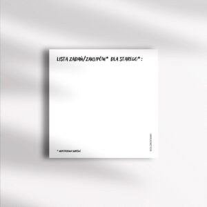 karteczki do notowania