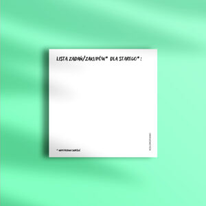 karteczki do notowania