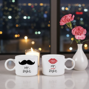 zestaw kubków na ślub