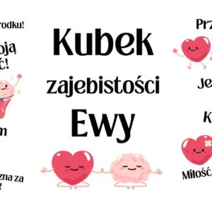Zabawny kubek zajebistości 300 ml - Śmieszny prezent dla niej, dla niego
