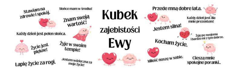 Zabawny kubek zajebistości 300 ml - Śmieszny prezent dla niej, dla niego