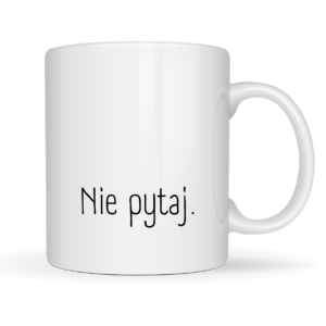 śmieszny kubek