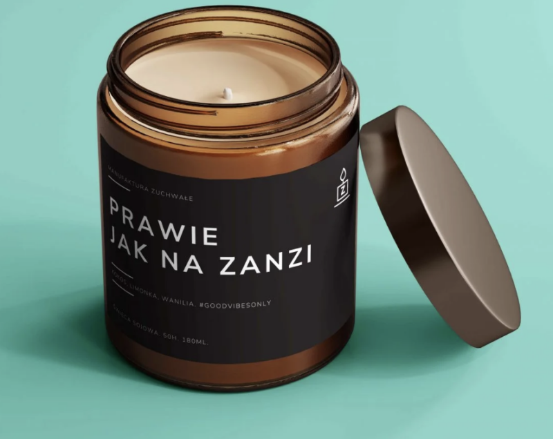 świeca sojowa